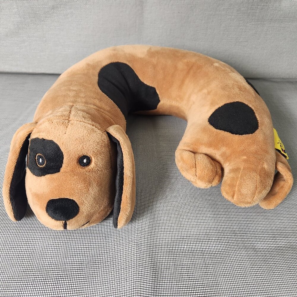 Critter Piller Puppy Dog Neck Pillow